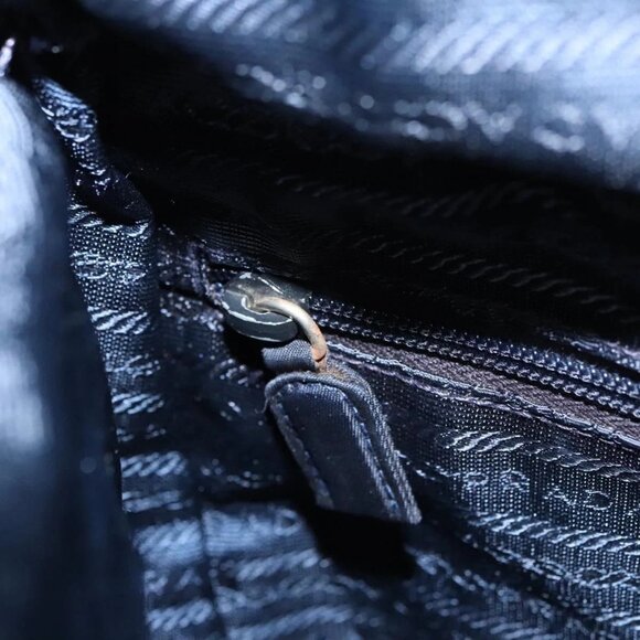 PRADA Hand Bag Nylon Navy Auth BA297 - Picture 10 of 16